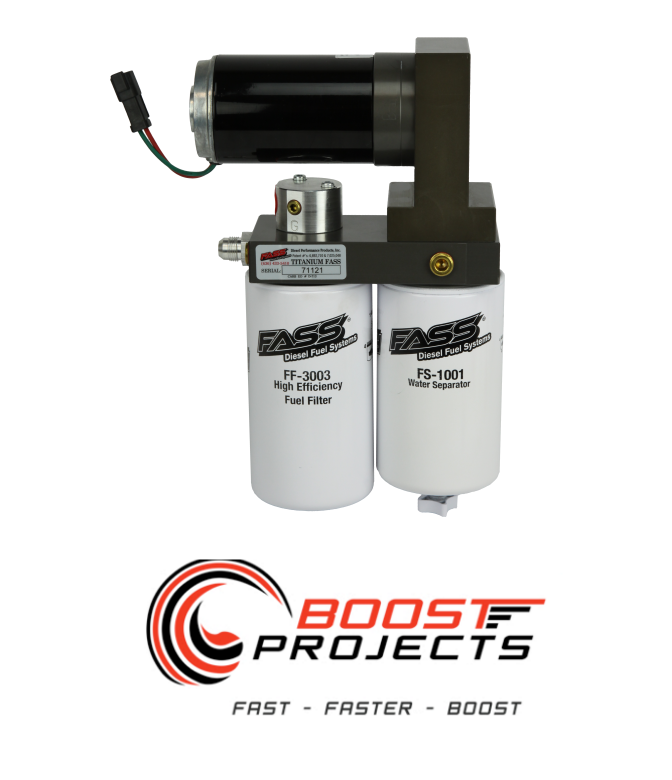 FASS Titanium Series Diesel Fuel Lift Pump 165GPH Class 8 Semi Truck