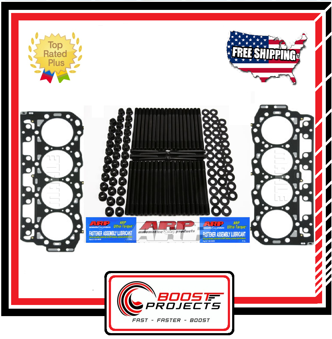 ARP Head Stud Kit&LeftRight Cylinder Head Gaskets Grade C for Chevy 6.