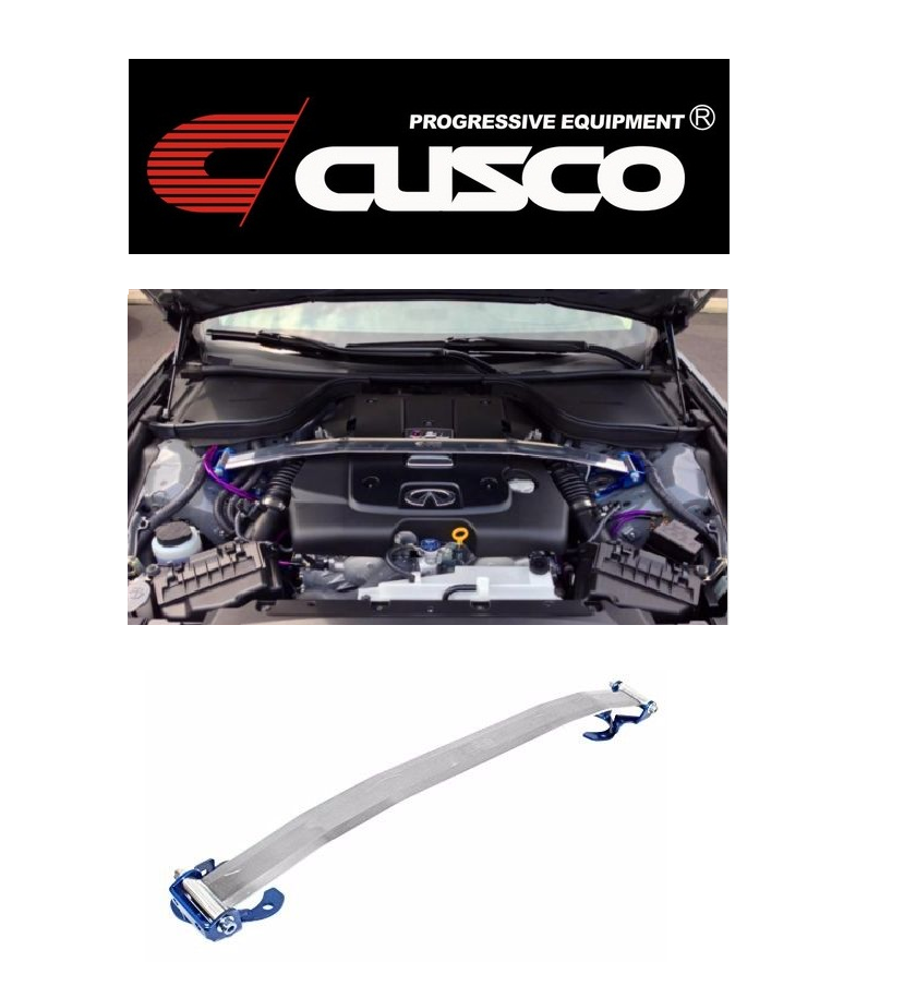 Cusco Front Type OS Strut Bar Fits 20092013 Infiniti G37 * 288 540 A